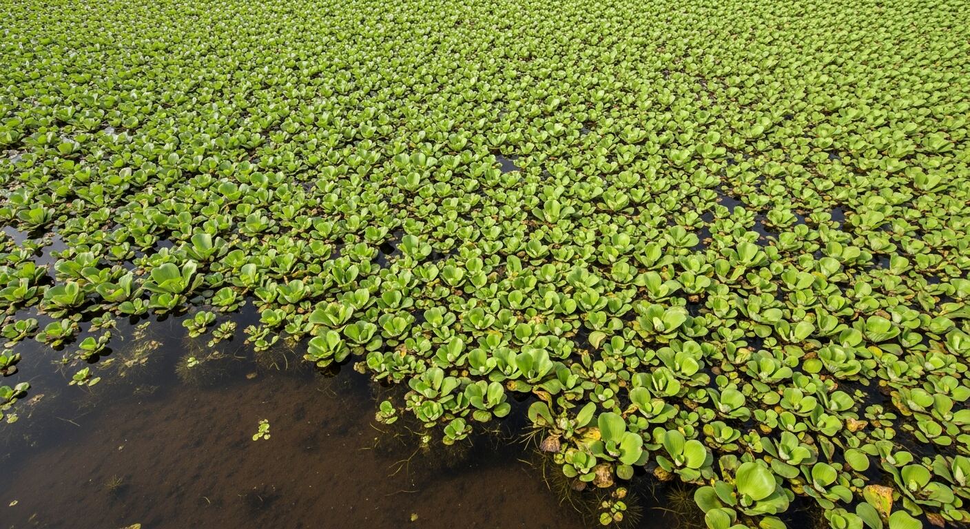 Fish mortality associated with hypoxic conditions beneath water hyacinth mat